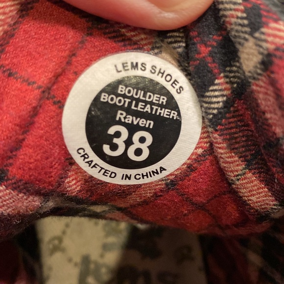 Lems Boulder Boot 38 or 7.5 or men’s 6 - Picture 4 of 4